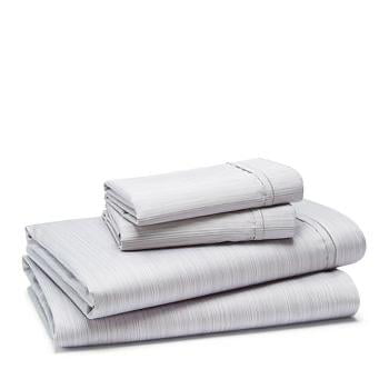 Bloomingdale's Oake Sheet Set Jersey Cotton Off White Twin Full Queen King